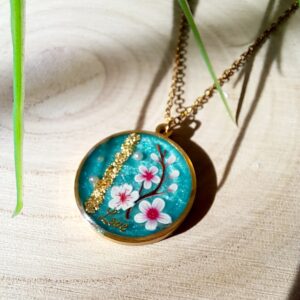 Collier Fleur de Sakura