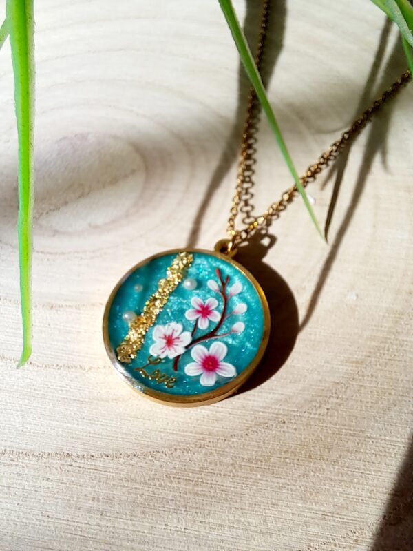 Collier Fleur de Sakura