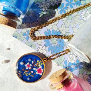 Collier Fleur de Sakura