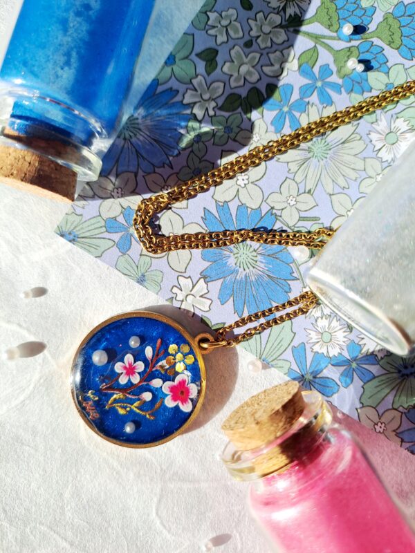 Collier Fleur de Sakura