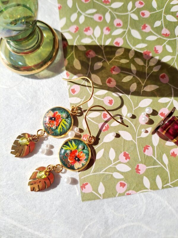 Boucles d'oreilles Songe d'Automne